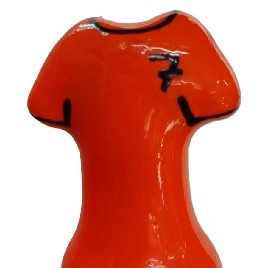 Préservatifs fantaisie peints à la main t-shirt orange – Condomerie
