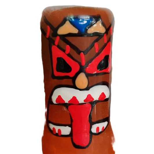 Préservatifs fantaisie peints à la main tiki TOTEM-01 – Condomerie