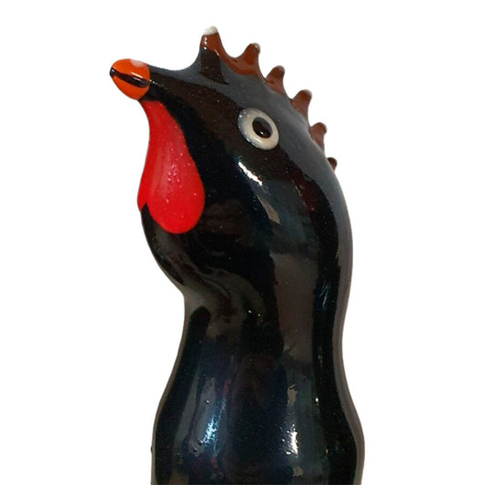 Préservatifs fantaisie peints à la main coq noir – Condomerie