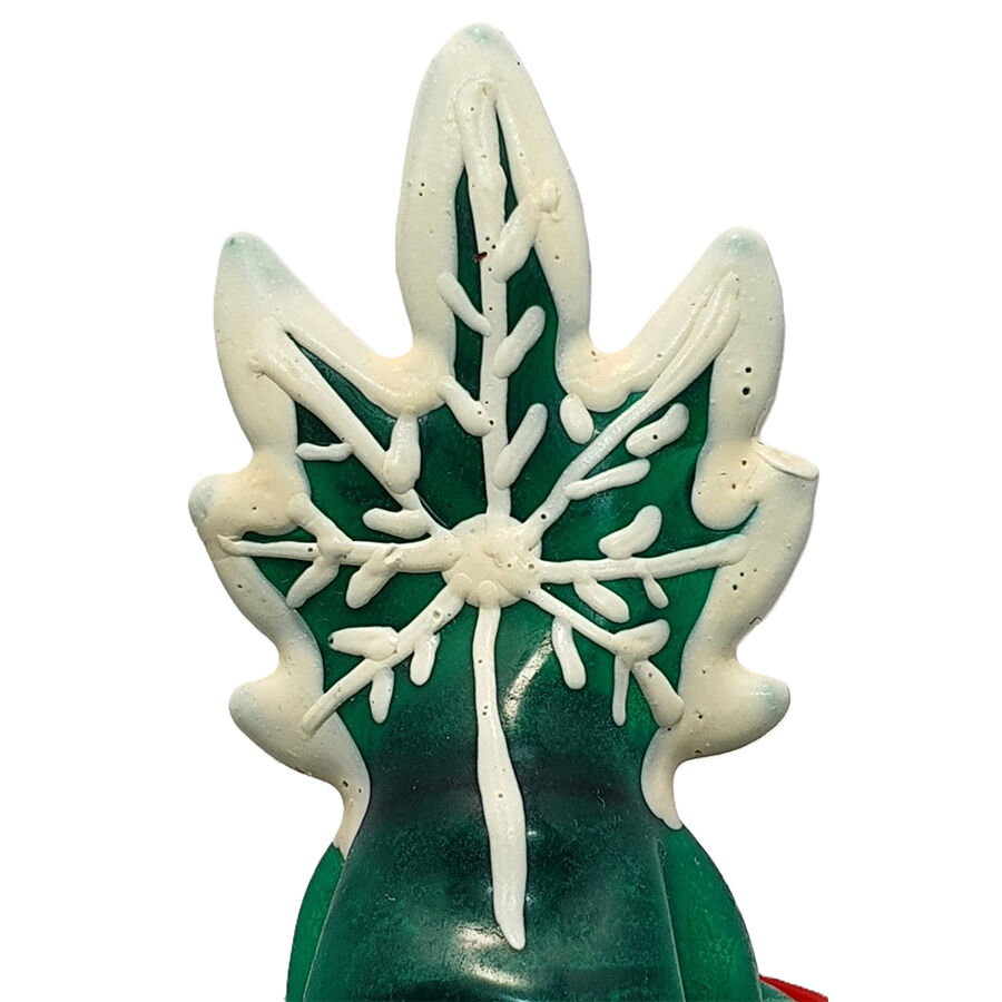 Préservatifs fantaisie peints à la main cannabis modèle 2 – Condomerie