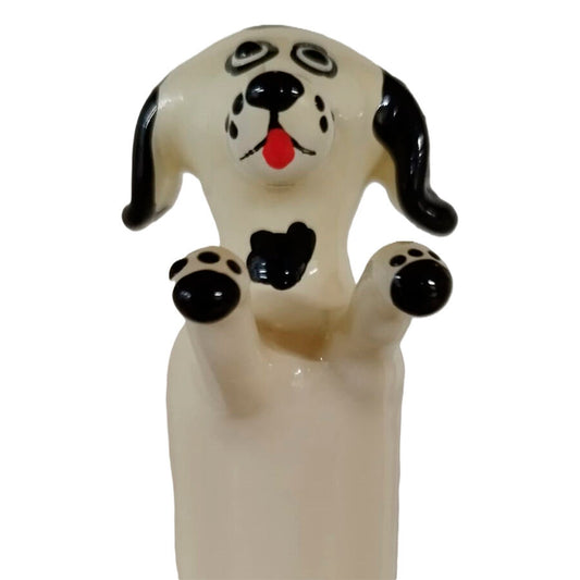 Préservatifs fantaisie peints à la main happy blanc dog – Condomerie