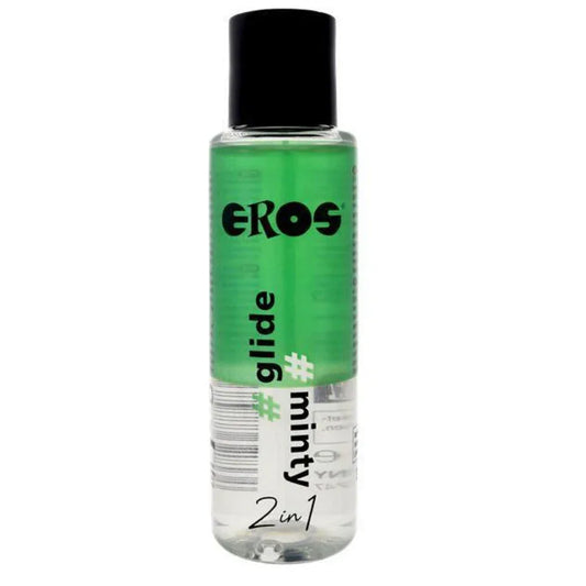 Eros Lubrifiant "2 en 1" Glide Menthe à Base de Silicone 100 ml