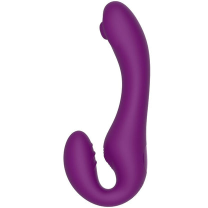 Vibrateur sans strapless 2 en 1 avec télécommande violet – Xocoon