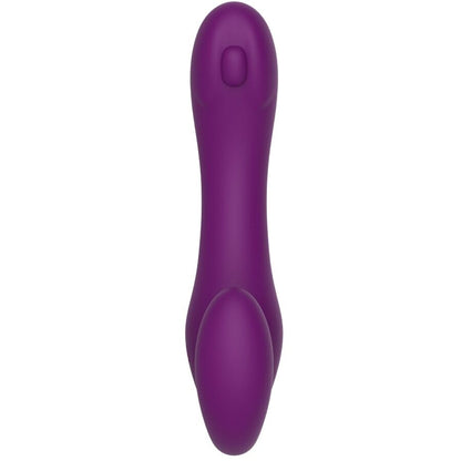 Vibrateur sans strapless 2 en 1 avec télécommande violet – Xocoon