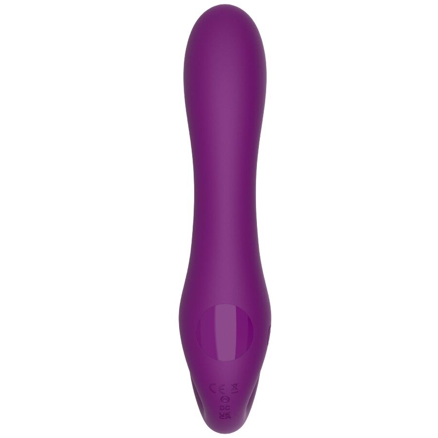Vibrateur sans strapless 2 en 1 avec télécommande violet – Xocoon