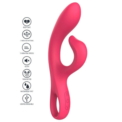 Vibrateur point g orgasme sans fin fuchsia – Xocoon
