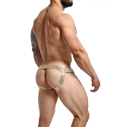 Dngeon jockstrap anneau pénitentiaire doré – MOB
