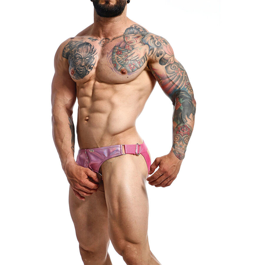 Dngeon jockstrap anneau pénitentiaire rose – MOB