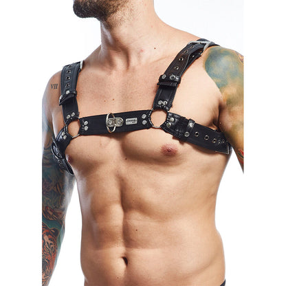 Ceinture harnais dngeon noir – MOB