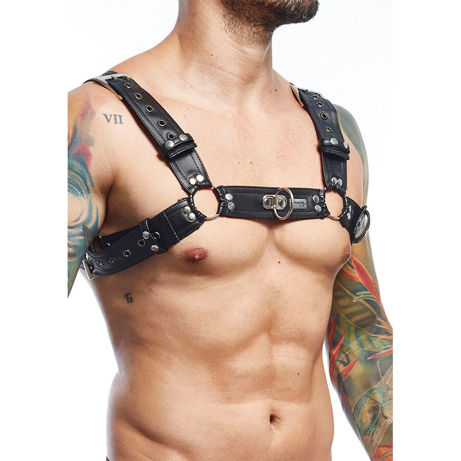 Ceinture harnais dngeon noir – MOB