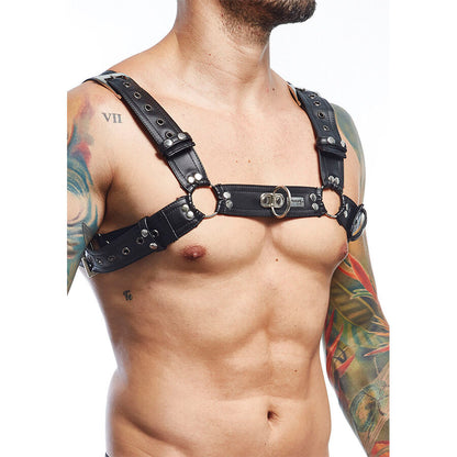 Ceinture harnais dngeon noir – MOB