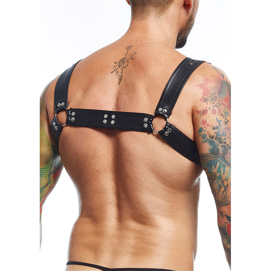 Ceinture harnais dngeon noir – MOB