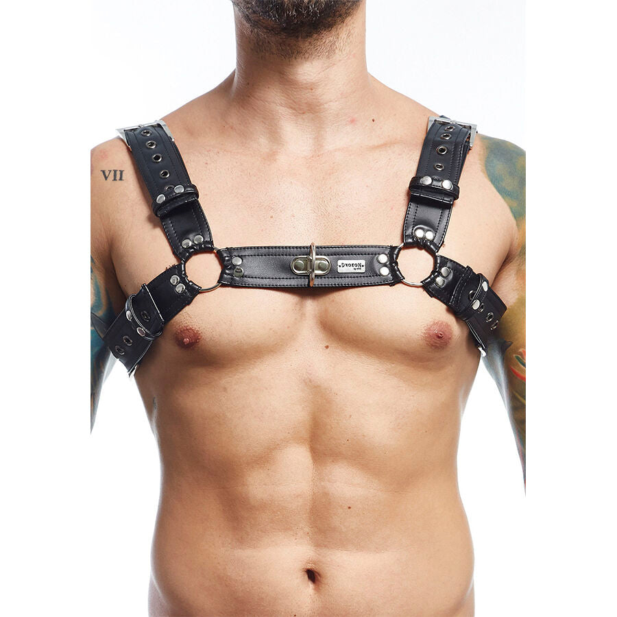 Ceinture harnais dngeon noir – MOB