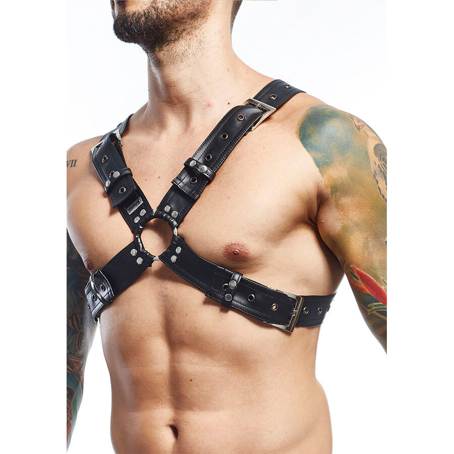 Ceinture harnais noir dngeon taille unique x – MOB