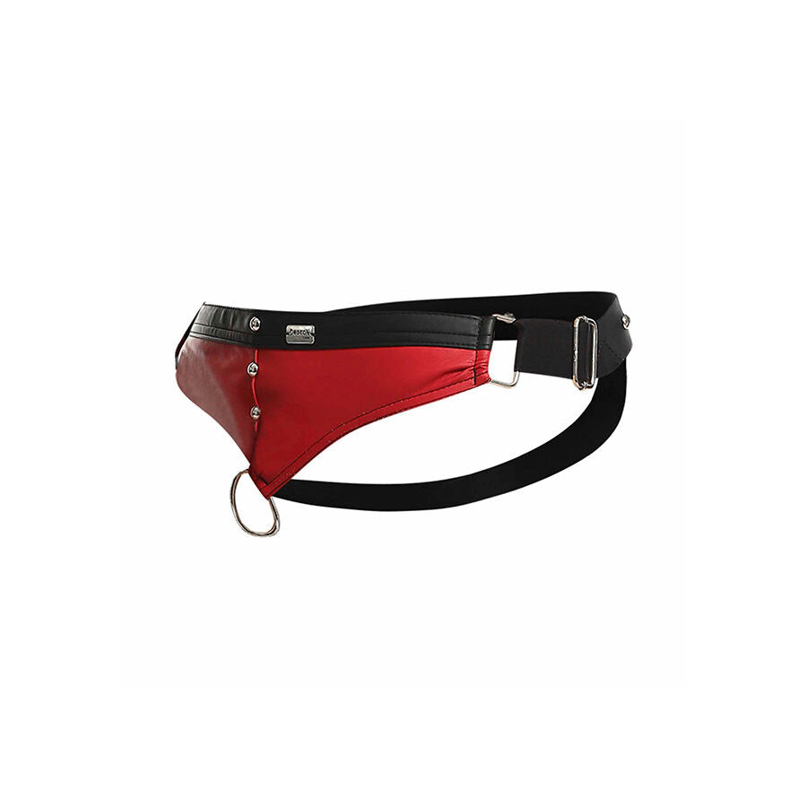 Dngeon jockstrap anneau pénitenitaire rouge – MOB