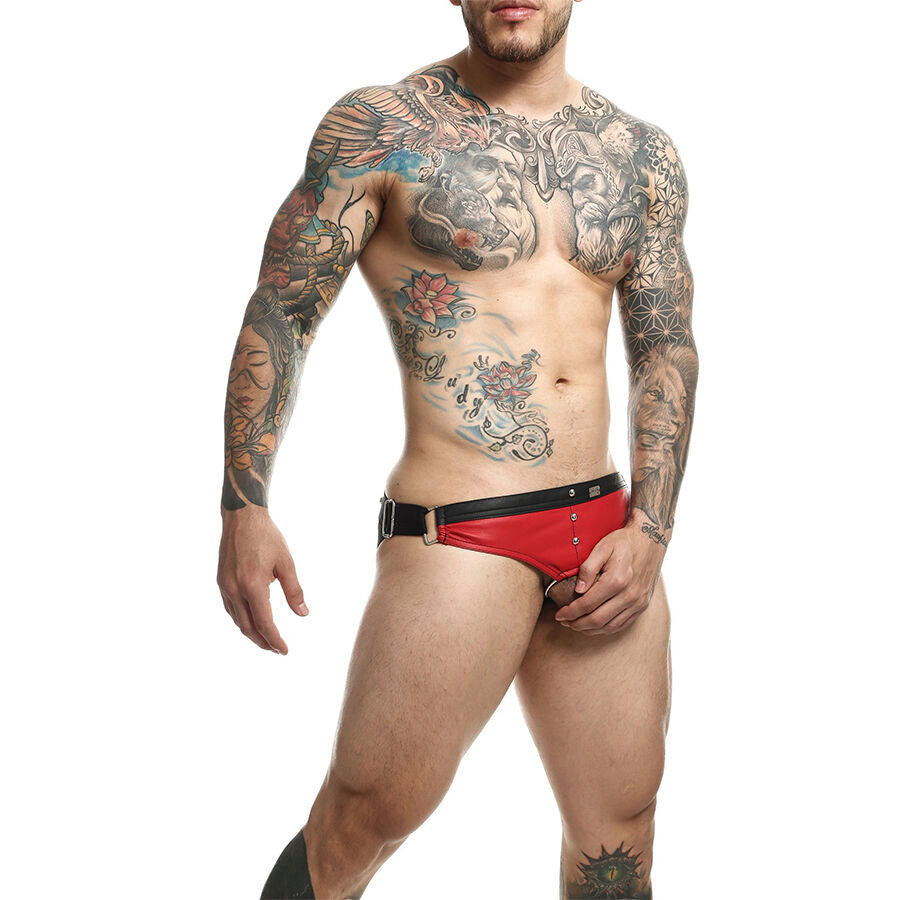 Dngeon jockstrap anneau pénitenitaire rouge – MOB