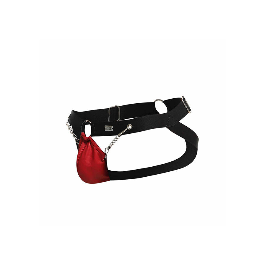 Jockstrap rouge dngeon avec chaînes – MOB