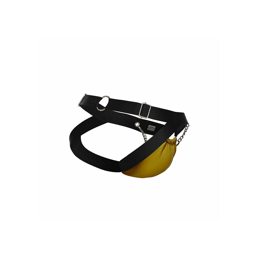 Jockstrap jaune dngeon avec chaînes – MOB