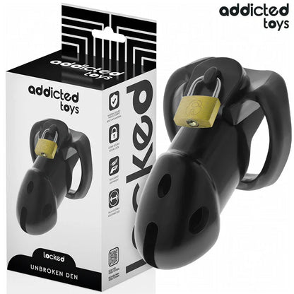 Addicted Toys Locked – Cage à Pénis Unbroken Den 9,8 cm