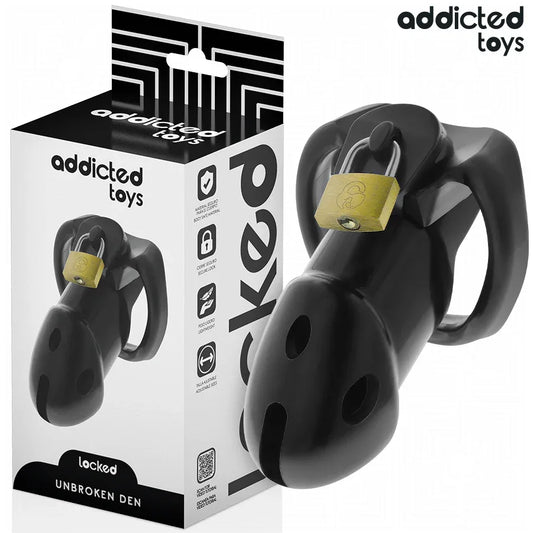 Addicted Toys Locked – Cage à Pénis Unbroken Den 9,8 cm