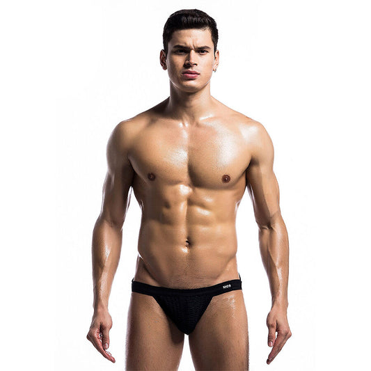Maillot de bain fetish jockstrap noir – MOB