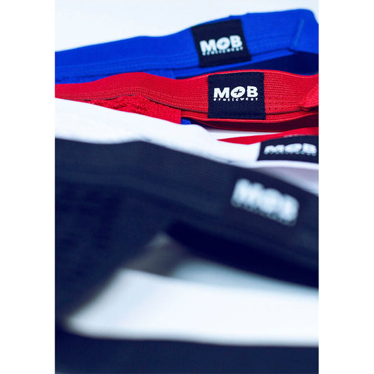 Maillot de bain fetish jockstrap bleu – MOB