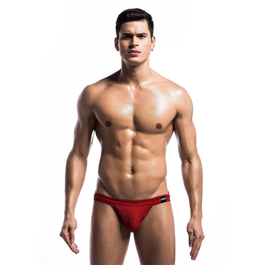 Maillot de bain fetish jockstrap rouge – MOB