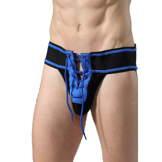 Jockstrap fetish football bleu – MOB