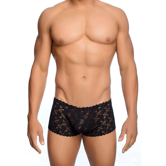 Boxer en dentelle noir – MOB