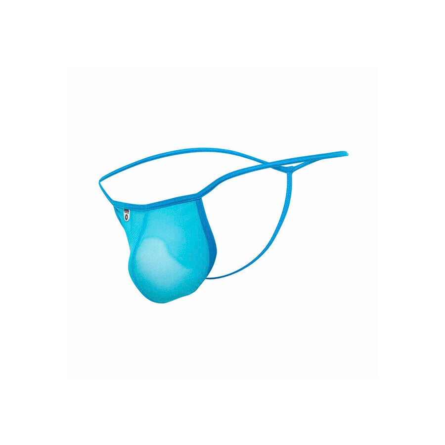 String transparent en t aqua – MOB