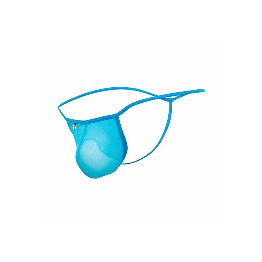 String transparent en t aqua – MOB