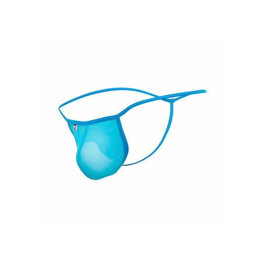 String transparent en t aqua – MOB