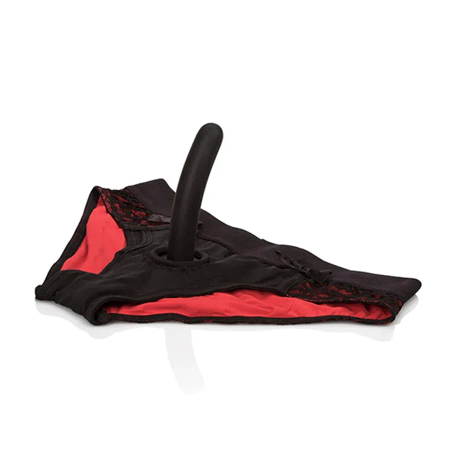 Calexotics – Scandal Ensemble Culotte Rouge avec Gode Taille L/XL