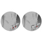 ELECTRASTIM - PRESTIGE ELECTRA LOOPS ANNEAUX PÉNIENS RÉGLABLES ROUGES