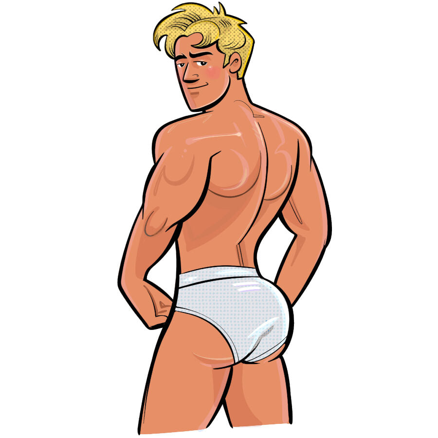 Fleshlight Power Bottom Boy en position horizontale, prêt à l’usage