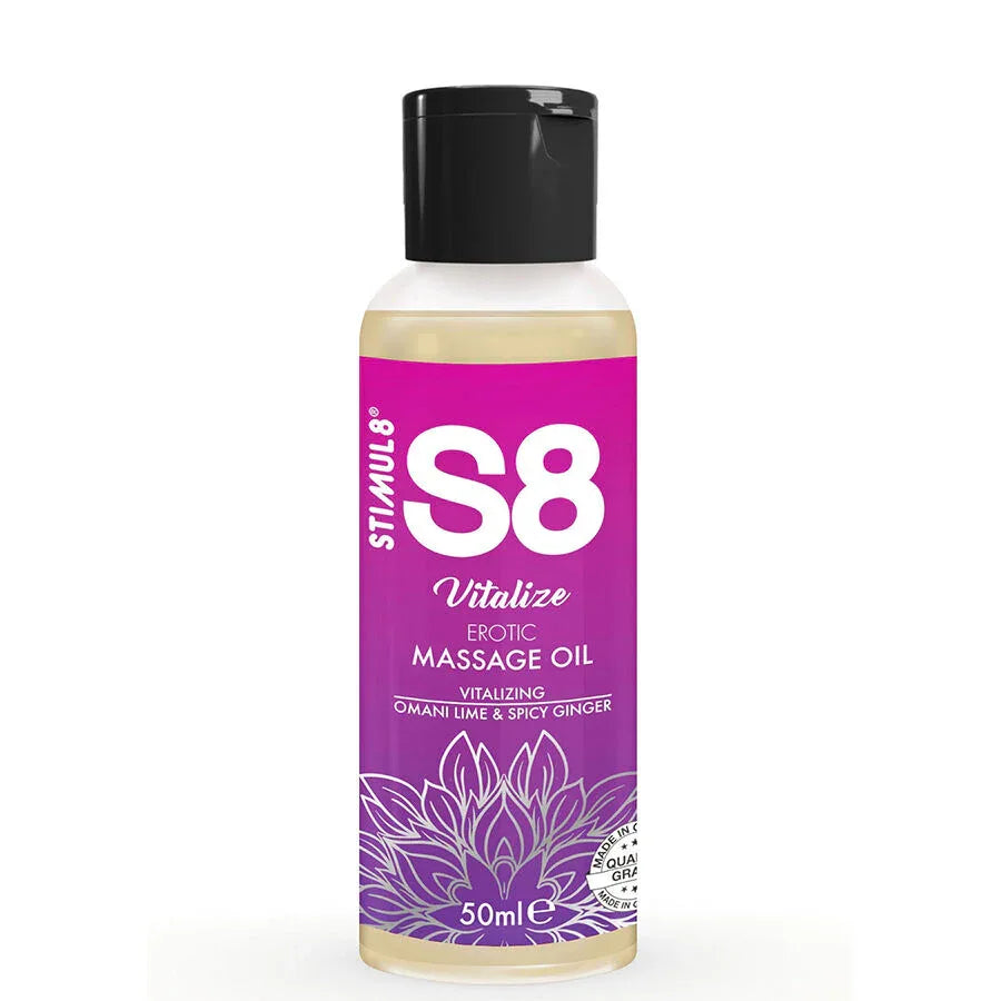 Stimul8 – S8 Huile de Massage Coffret 3 X 50 ml