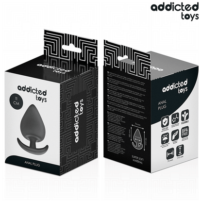 ADDICTED TOYS - PLUG ANAL TAILLE XXL 11 CM