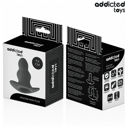 ADDICTED TOYS - PLUG ANAL CREUX TAILLE M 9,6 CM
