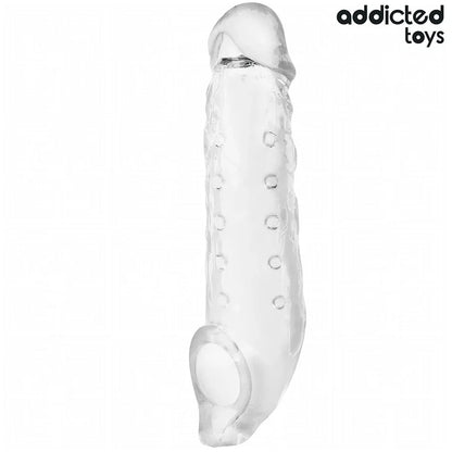 Addicted Toys – Extension de Pénis Transparente Taille S 23 cm