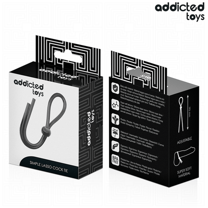 ADDICTED TOYS - CORDE EN SILICONE POUR LE PÉNIS À BOUCLE UNIQUE