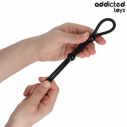 ADDICTED TOYS - CORDE EN SILICONE POUR LE PÉNIS À DOUBLE BOUCLE