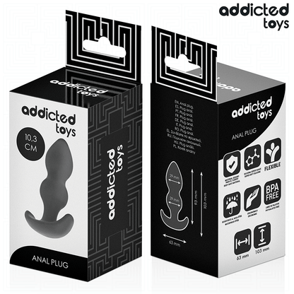 ADDICTED TOYS - PLUG ANAL TAILLE S 10,3 CM