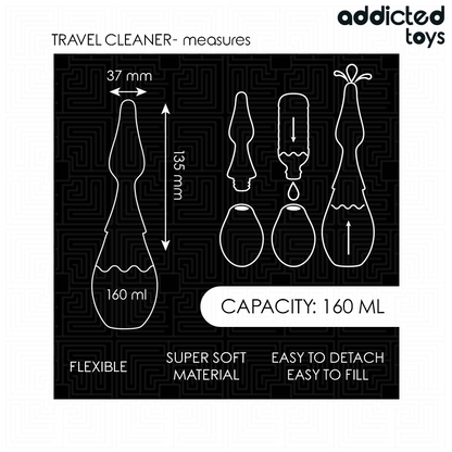 ADDICTED TOYS - NETTOYEUR DE VOYAGE MODÈLE 1