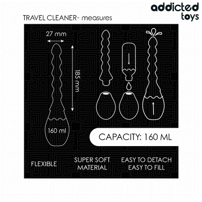 ADDICTED TOYS - NETTOYEUR DE VOYAGE MODÈLE 2