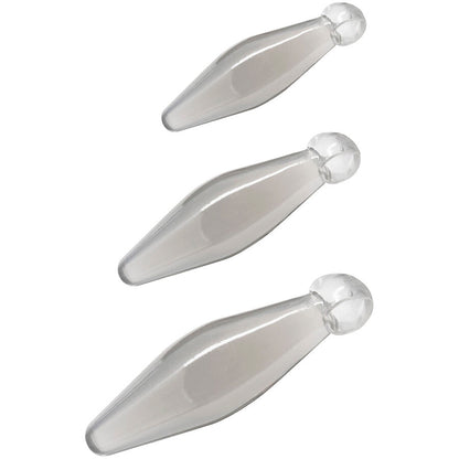 Jeu anal finger rimmer 3 pièces transparent – Toyjoy