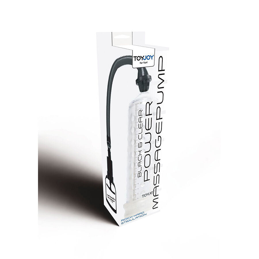 Pompe de massage puissante avec manchon transparent – Toyjoy