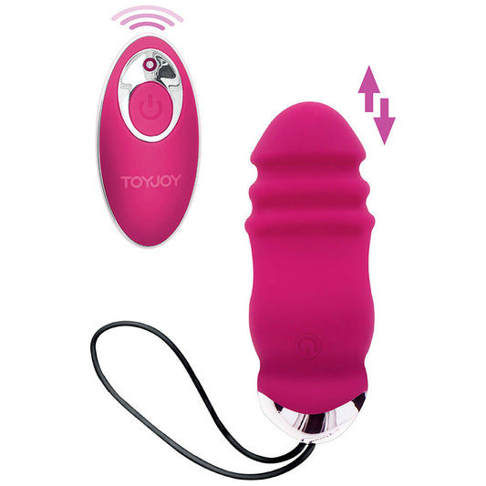 Happiness sunn side up and down vibrateur fuchsia télécommande – Toyjoy