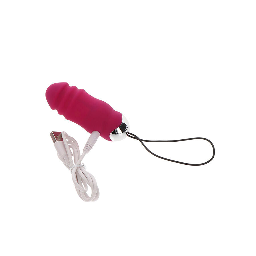 Happiness sunn side up and down vibrateur fuchsia télécommande – Toyjoy