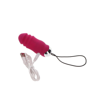 Happiness sunn side up and down vibrateur fuchsia télécommande – Toyjoy