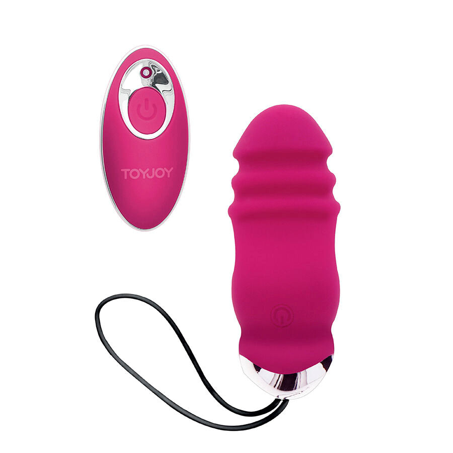 Happiness sunn side up and down vibrateur fuchsia télécommande – Toyjoy
